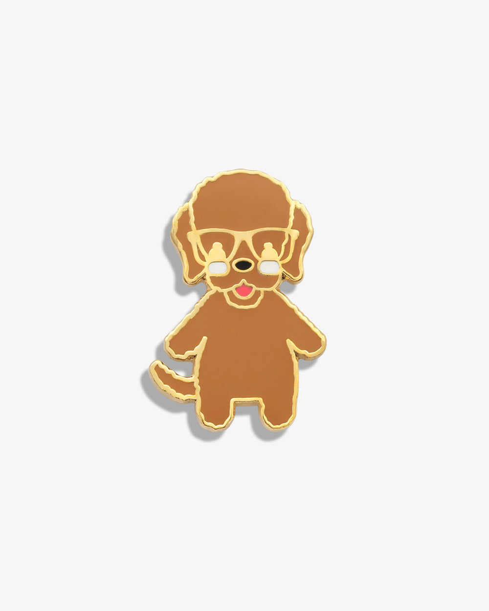 Poodle w/ Loupes Lapel Pin